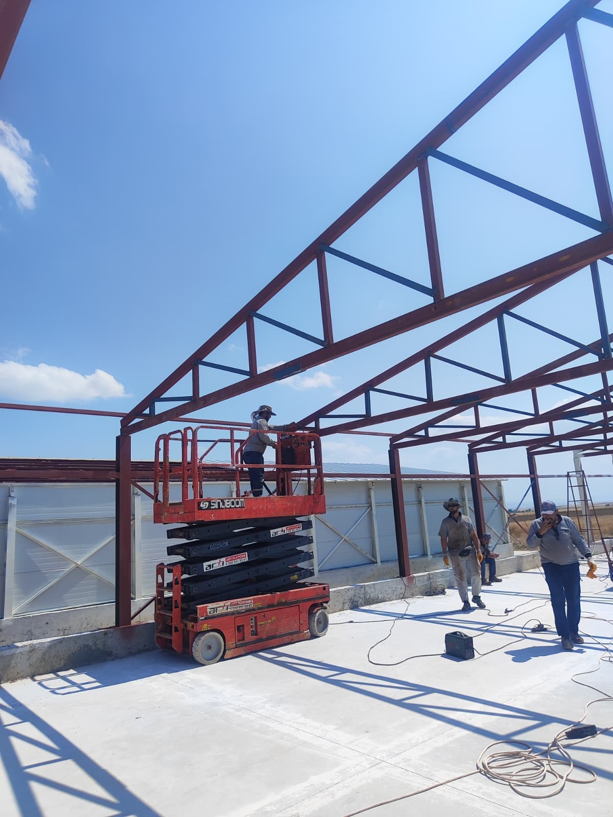 Tavşanlı Termik Santral ve Gediz Bölgesi için Platform Kiralama saha çalışması